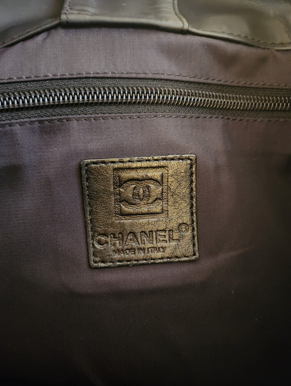 CHANEL Black CC  Sports Line Messenger Nylon Bag - Picture 12 of 16